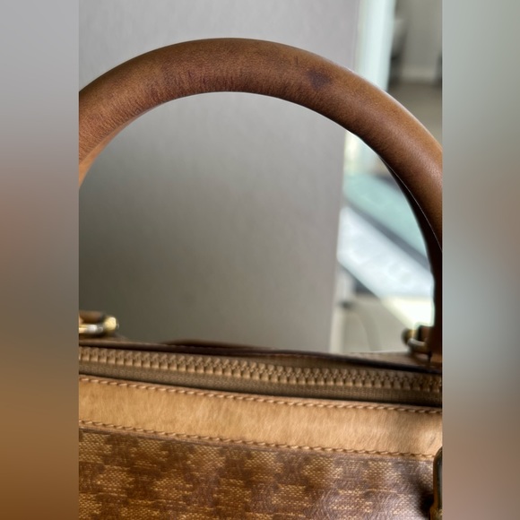 💙 Celine Macadam Coated Canvas Boston Bag - Picture 7 of 16